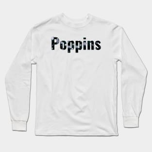 Poppins Moonflowers - THOBM Long Sleeve T-Shirt